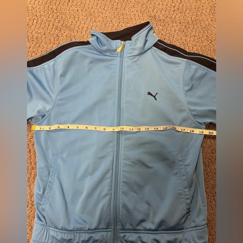 Puma Women’s Blue Track Jacket ASO Jessica Simpson Newlyweds Size Large Y2K - Picture 10 of 12
